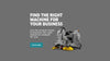 Close-up of a ride-on scrubber drier side profile. 