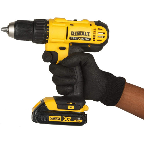 DeWalt (DCD771S2-IN) 18V, 1.5Ah, 13mm Compact Drill Driver