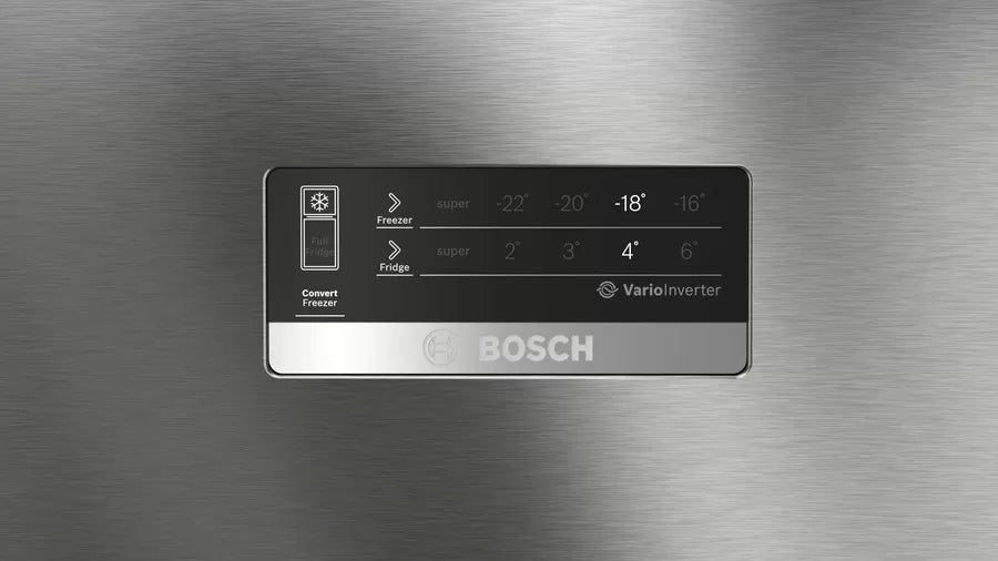 Bosch Series 4 free-standing fridge-freezer with freezer at top 175 x 67 cm CTC35S02NI