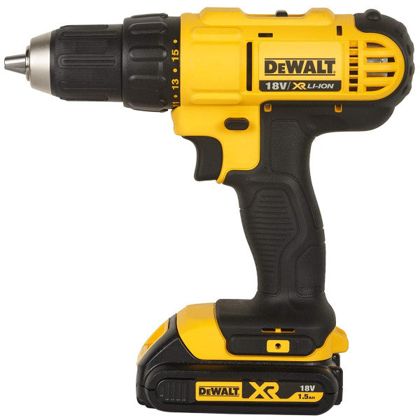 DeWalt (DCD771S2-IN) 18V, 1.5Ah, 13mm Compact Drill Driver