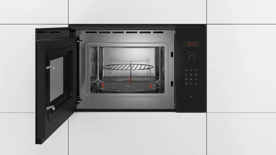 Bosch Series 6 Built-In Microwave Oven 59 x 38 cm Black BEL553MB0I