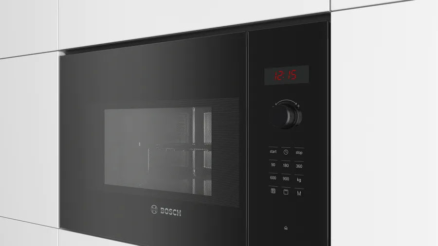 Bosch Series 6 Built-In Microwave Oven 59 x 38 cm Black BEL553MB0I