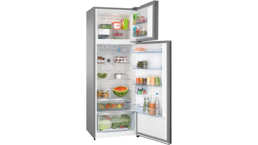 Bosch Series 4 free-standing fridge-freezer with freezer at top 187 x 67 cm CTC39S03NI