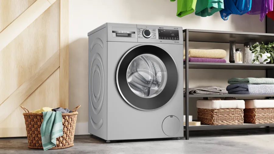 Bosch Series 6 washing machine, front loader 9 kg 1200 rpm WGA1420SIN