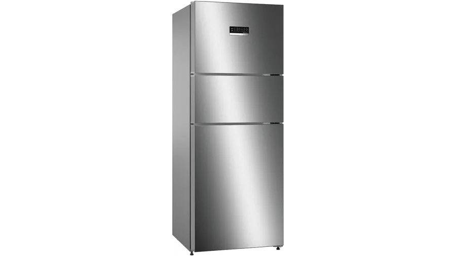 Bosch Series 4 free-standing fridge-freezer with freezer at top 175 x 67 cm CMC33K03NI