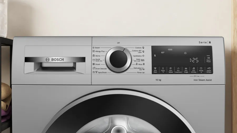 Bosch Series 6 washing machine, front loader 10 kg 1200 rpm WGA252ZSIN