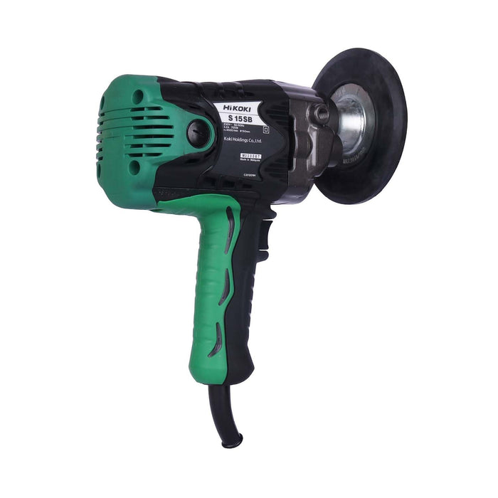 HIKOKI S15SBS9Z- Corded Disk Sander with 705 Watts Powerful Motar with Spindle Lock, Soft start & Kickback Protection