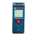 Front view image of the Bosch GLM 40 Laser Distance Measurement Tape with white background