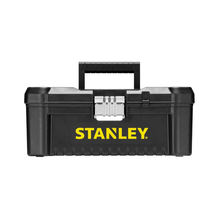 STANLEY STST1-75515 12.5'' Essential Plastic Tool Box With Removable Tote Tray For Convenient Storage