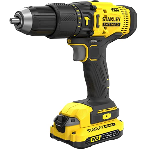 Stanley (SCD711D2K-B1) BR Hammer Drill - 20V Cordless