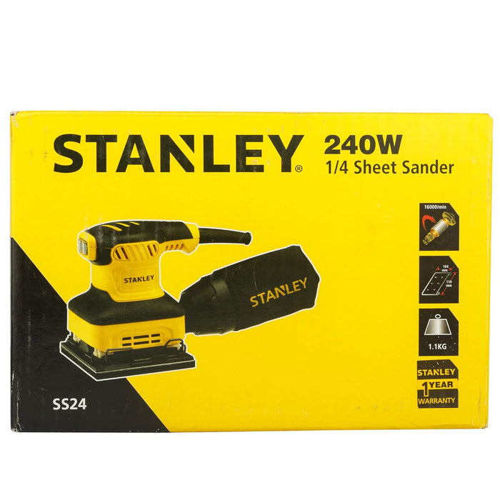 Stanley SS24-IN - 240W 1/4 Corded Electric Sheet Sander