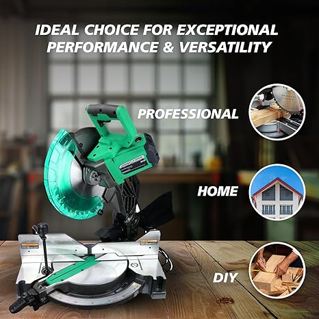 HIKOKI D-Handle Corded Electric Mitre Saw C12FDHBS9Z