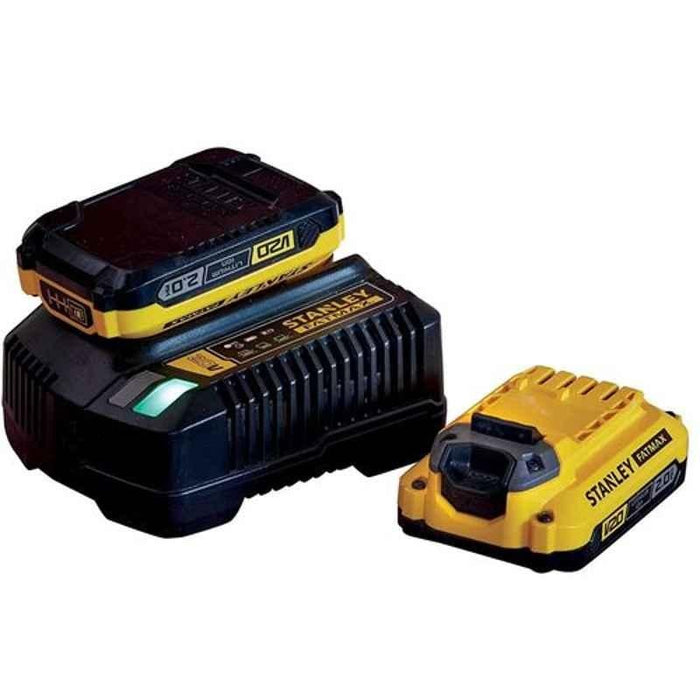 Stanley Fatmax 20V 2Ah Charger, SC200-B1