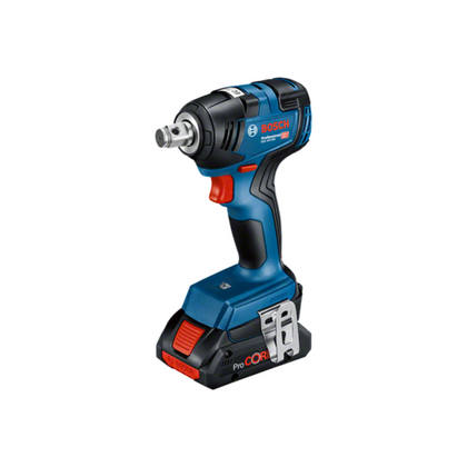 Bosch GDS 18V-200 Professional Cordless Impact Wrench (Two Batteries & Charger Included)