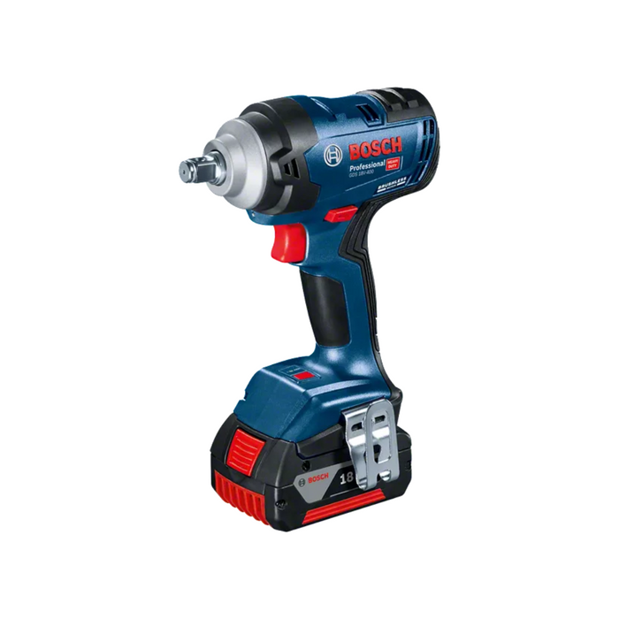 Bosch GDS 18V-400 Professional Cordless Impact Wrench (Two Batteries & Charger Included)