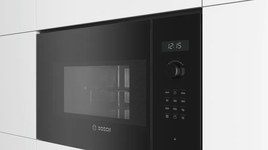 Bosch Series 6 Built-In Microwave Oven 59 x 38 cm Black BEL554MB0I