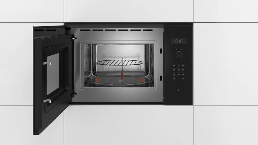 Bosch Series 6 Built-In Microwave Oven 59 x 38 cm Black BEL554MB0I