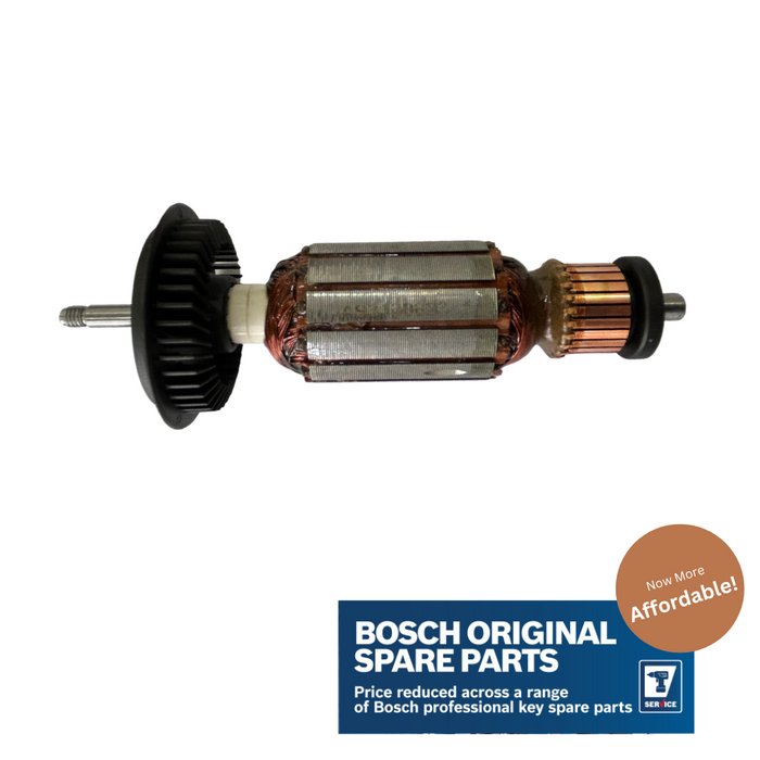 Bosch GWS 600 Angle Grinder Armature Assembly 1604010626