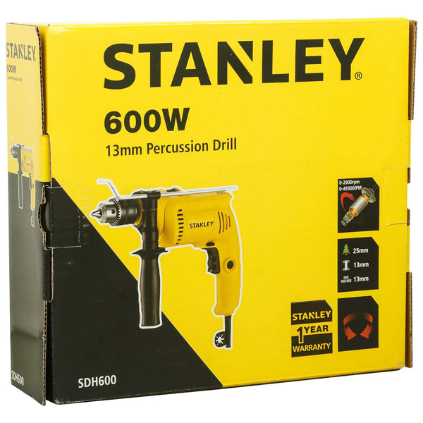 Stanley Impact Hammer Drill 600W 13mm SDH600-IN filler