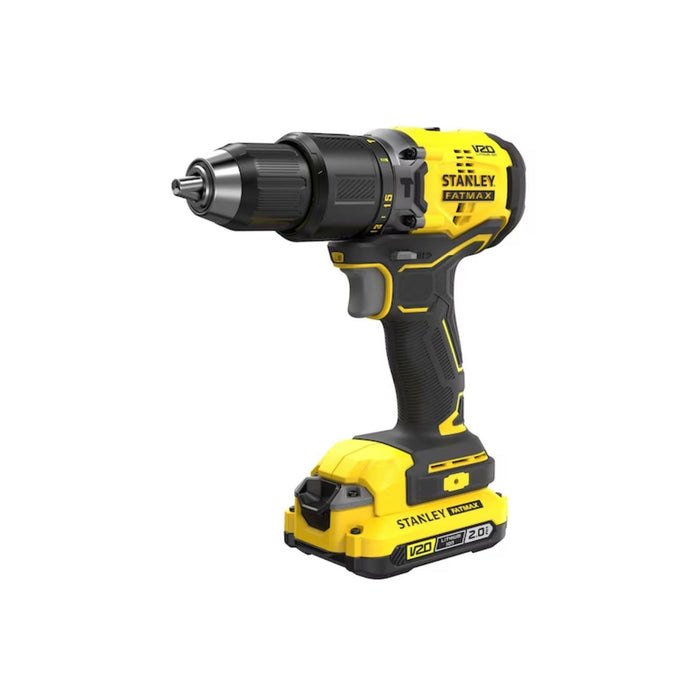 Stanley (SBD715D2K-B1) BL Hammer Drill - 20V Cordless