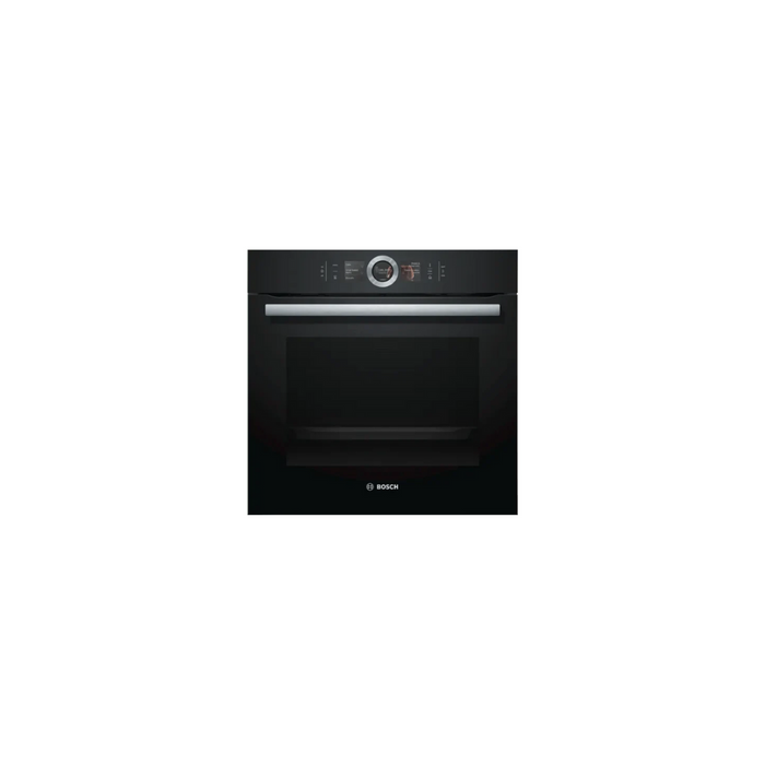 Bosch Series 8 Built-in oven with steam function 60 x 60 cm Black HSG636BB1