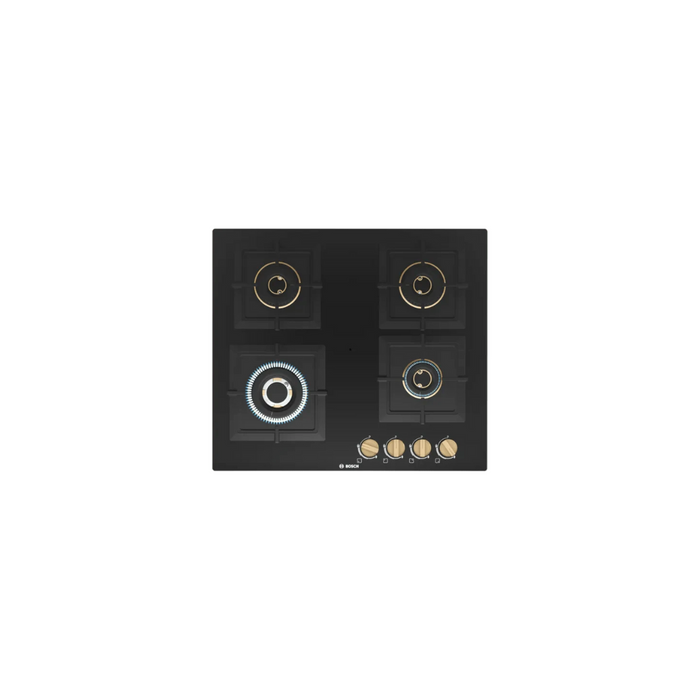 Bosch Series 4 Gas hob 60 cm Tempered glass, Black PNH6B6F20I