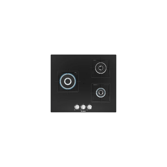 Bosch Series 4 Gas hob 60 cm Tempered glass, Black PNC6B6B11I