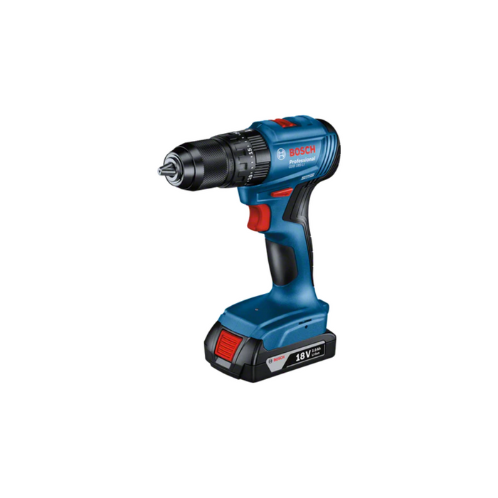 Bosch GSB 185-LI Professional Cordless Combi (Two Batteries, Charger & Accessories Kit Included)