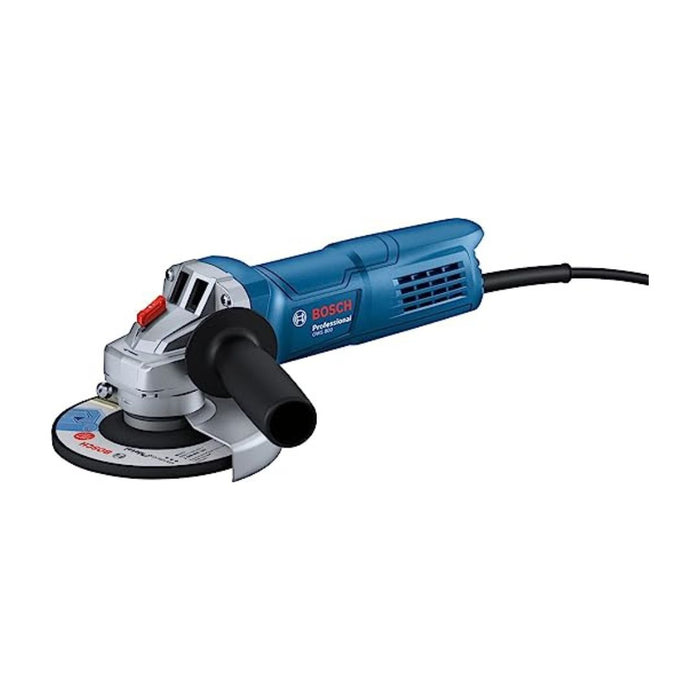 Product image of Bosch gws 800 4 Inch angle grinder with white background