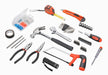 Black and Decker BMT108C Hand Tool Kit for Home & DIY Use (108-Piece) - Includes Screwdriver, Wrench, Ratchet, Utility Knife, Saw, Claw Hammer, Measuring Tape and Plier - General Pumps