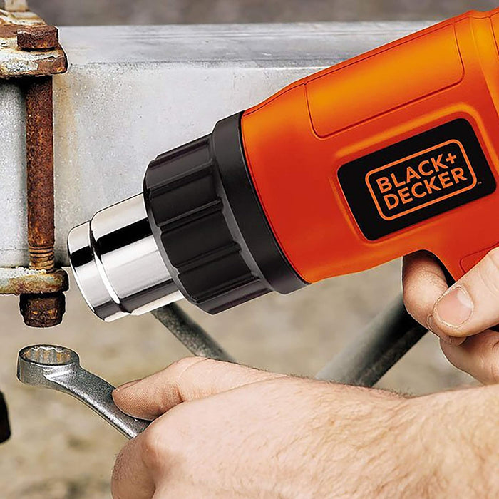 Black & Decker KX1800 Multiple Heat Air Gun, Dual Temperature Control for Drying Paint Coats, Remelting Adhesives & Shrinking - General Pumps