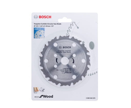 Bosch 5-Inch TCT Wood Cutting Blade 2 608 644 670 - General Pumps