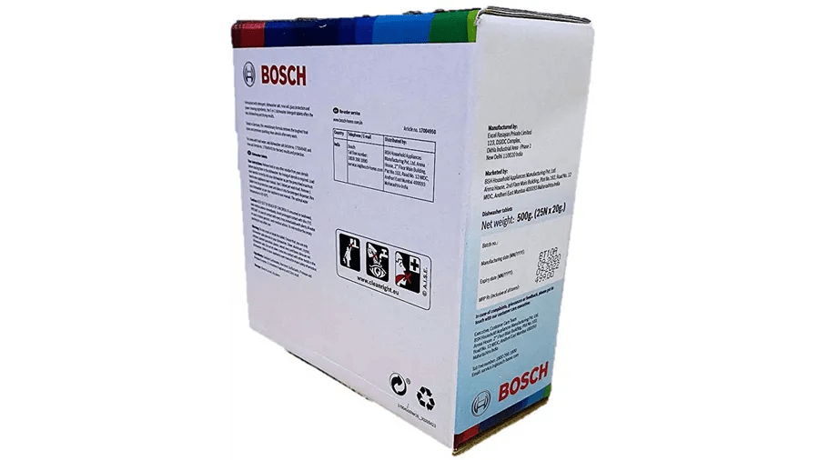 Bosch Dishwasher Tablet Combo (Pack of 25) 500g - General Pumps