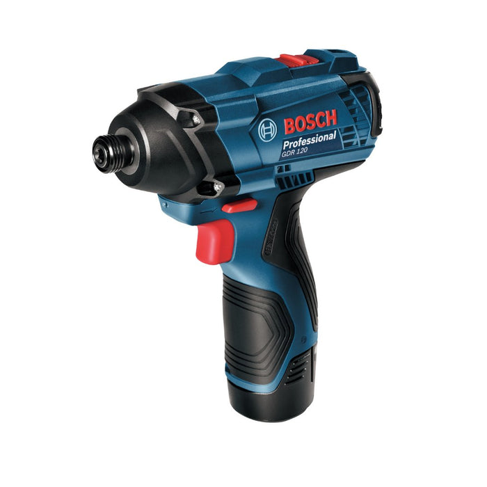 Bosch GDR 120-LI Kit Cordless Impact Driver with Two Batteries