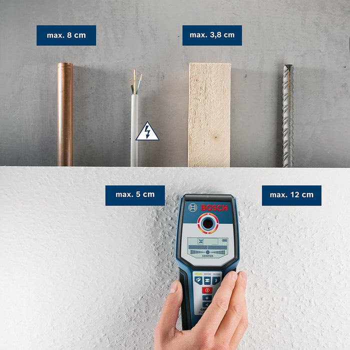 Bosch GMS 120 Professional Multi Detector for Wall Drilling - General Pumps