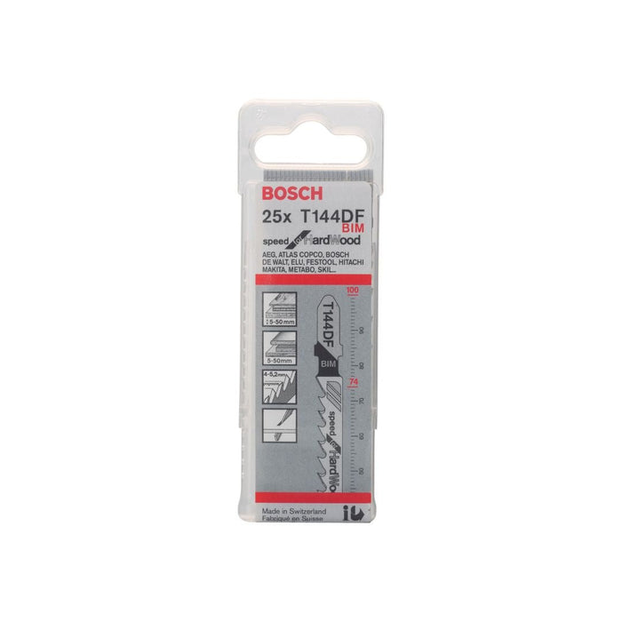 Bosch Jigsaw blade T 144 DF Speed for Hard Wood - General Pumps