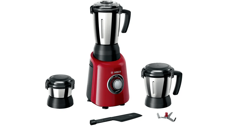 Bosch Mixer Grinder TrueMixx Radiance 600 W Red MGM4334RIN - General Pumps