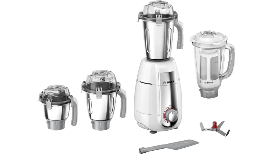 Bosch Mixer Grinder TrueMixx Style 750 W White MGM6642WIN - General Pumps