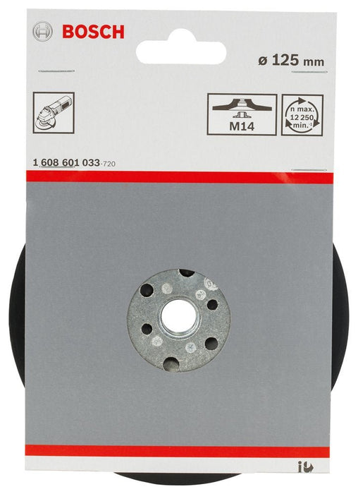 Bosch Rubber Backing Pad 5-Inches - General Pumps