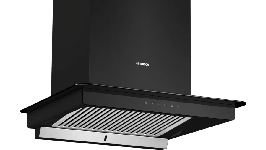 Bosch Series 4 wall - mounted cooker hood 60 cm Flat black DWGA68G60I - General Pumps