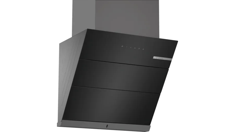 Bosch Series 4 wall - mounted cooker hood 60 cm Flat black DWKA68G60I - General Pumps