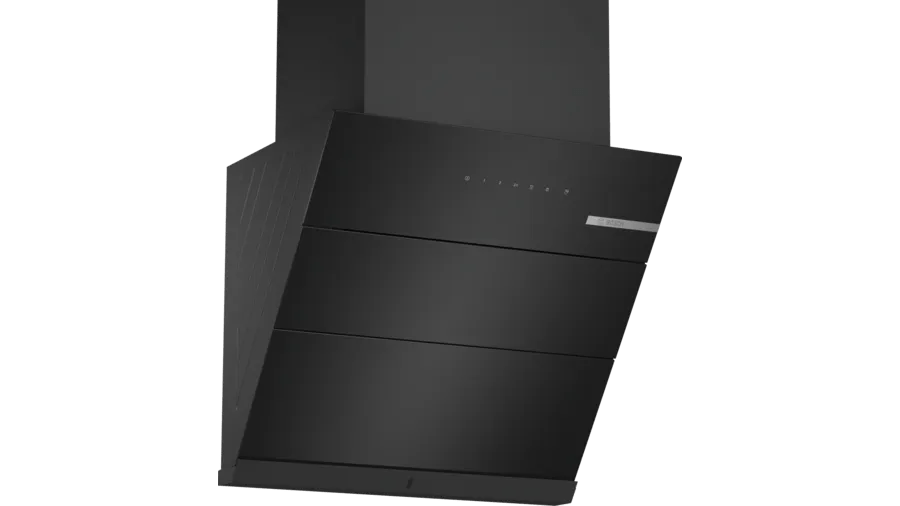 Bosch Series 4 wall - mounted cooker hood 60 cm Flat black DWKA68H60I - General Pumps