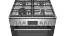 Bosch Series 6 Freestanding dual fuel cooker Stainless steel HXR390I50K - General Pumps