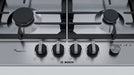 Bosch Series 6 Gas hob 60 cm Stainless steel PCH6A5M90I - General Pumps