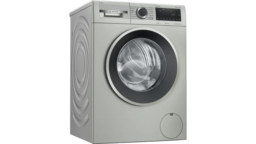 Bosch Series 6 washing machine, front loader 10 kg , Silver inox WGA254AVIN - General Pumps