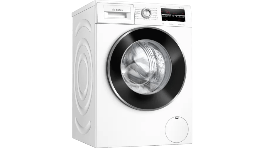 Bosch Series 6 washing machine, front loader 8 kg 1400 rpm WAJ2846WIN - General Pumps