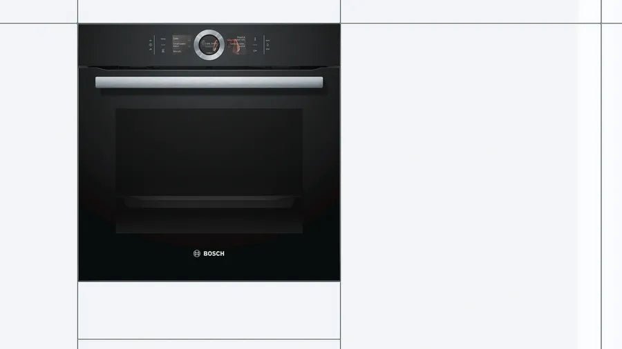 Bosch Series 8 Built - in oven 60 x 60 cm Black HBG6764B6B - General Pumps