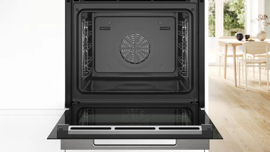 Bosch Series 8 Built - in oven with steam function 60 x 60 cm Black HSG7361B1 - General Pumps