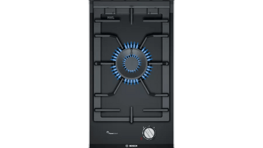 Bosch Series 8 Domino Gas hob 30 cm Ceramic, Black PRA3A6D70I - General Pumps