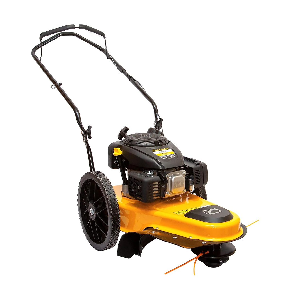 String Cut Machine Cub Cadet 25A-26KF710 173cc Kohler Engine Wheeled String Trimmer, 22 ...